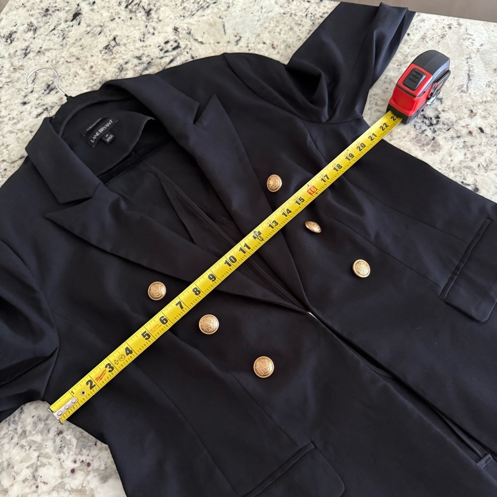 Lane Bryant Military Blazer The Bryant Blazer Jacket 16 - Picture 10 of 15
